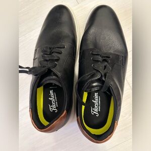 Florsheim Black Dash Oxford Shoes Size 8M